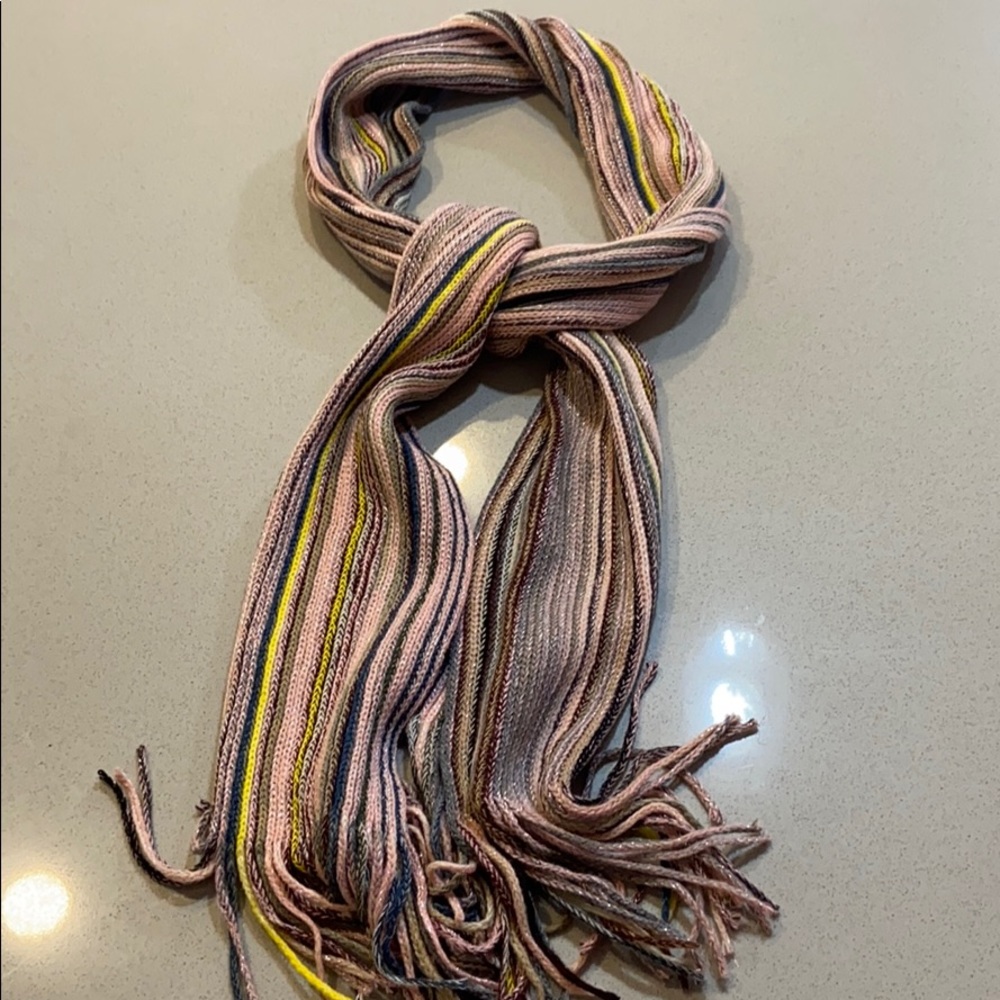 Tickled Pink Acrylic Scarf